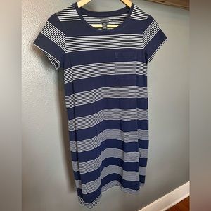 Striped dress with pocket